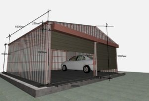Первичная инвентаризация гаражей (садовых домов)